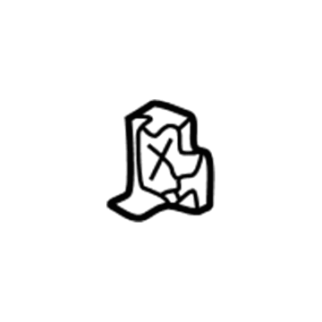 Mopar 4339313 Latch Retainer