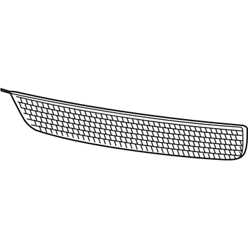 Mopar 68424897AB Lower Grille, Front