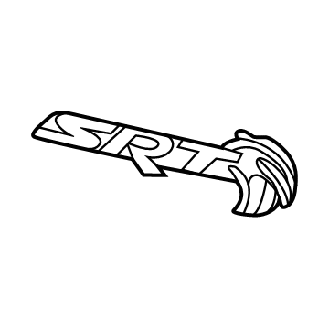 Dodge 68500207AA Nameplate