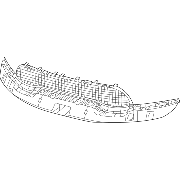 Dodge 6UZ19MALAA Grille
