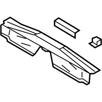 Mopar 5076495AG Floor Extension, Rear