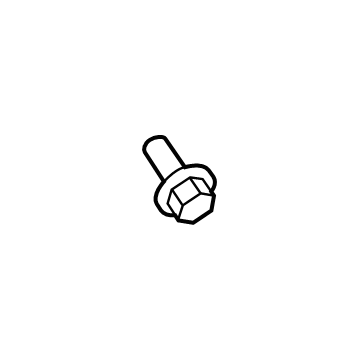 Ram 6513519AA Bracket Bolt
