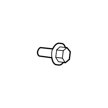 Ram 6512780AA Trans Mount Bracket Bolt