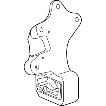 Mopar 68248788AB Side Mount, Front Passenger Side