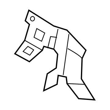 Ram 68363451AA Fender Mounting Bracket