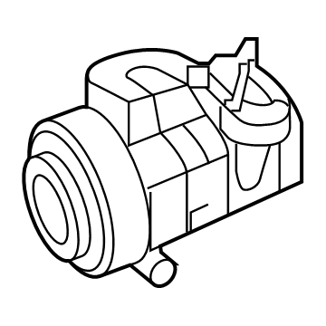 Jeep 68289890AB Compressor