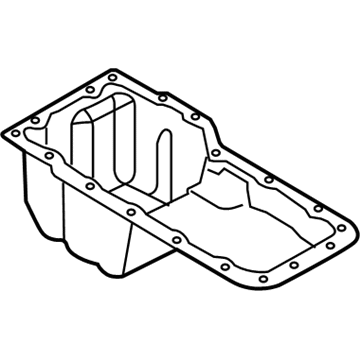 Dodge 5037634AC Oil Pan