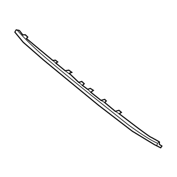 Mopar 5QZ56XS9AC Lower Molding, Front