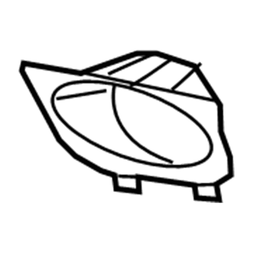 Mopar 68138373AB Bezel