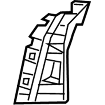 Mopar 68160597AC Bracket, Front Driver Side