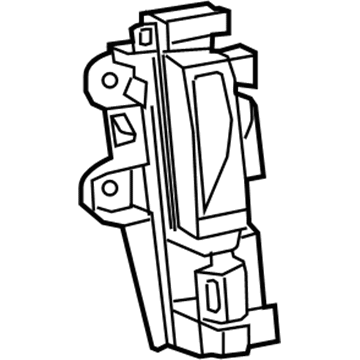 Mopar 5RU78DX9AD Handle, Inside, Black, Inner Passenger Side