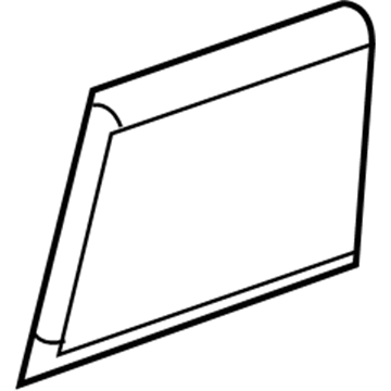 Mopar 1ZT50LAHAA Body Side Molding, Driver Side