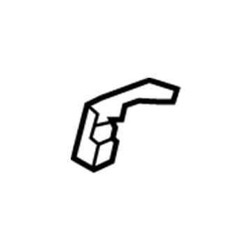 Mopar 68185971AA Stop, Lower Driver Side