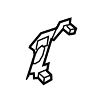 Mopar 68030697AA Latch Support, Driver Side