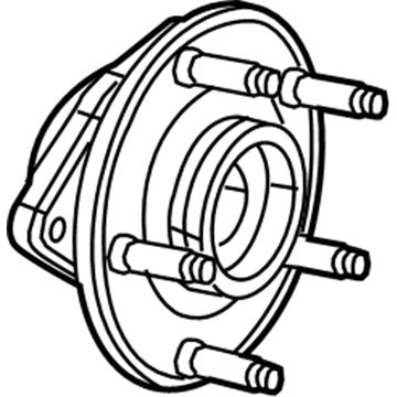 Jeep 68155868AB Hub & Bearing