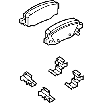 Jeep Brake Pad - 68523693AB