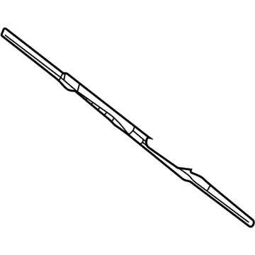 Mopar 5018407AA Wiper Blade, Rear