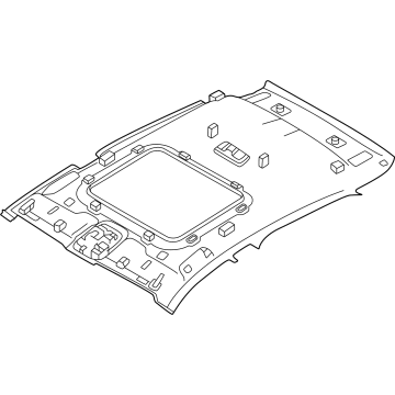 Mopar 7QH55U3WAA Headliner