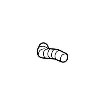 Jeep Crankcase Breather Hose - 68158471AC