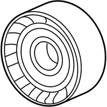 Ram A/C Idler Pulley - 68433354AA