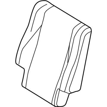 Dodge 6QK10LR9AA Seat Back Cover