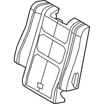 Dodge 68163747AA Seat Back Pad