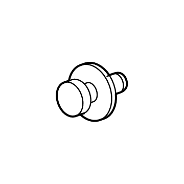 Mopar 6107327AA Lower Note Horn Nut