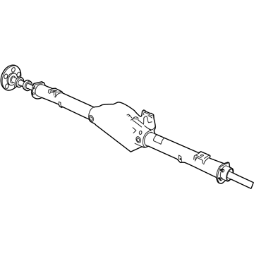 Mopar 5102041AE Axle Assembly, Rear