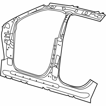 Dodge 68372572AF Inner Panel