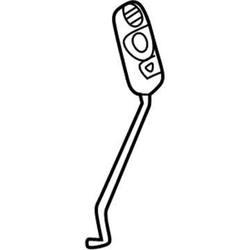 Mopar LE93LAZAF Lock Knob, Rear Driver Side