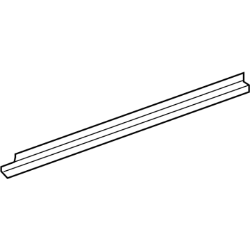 Mopar 68040034AE Belt Weatherstrip, Front Inner Passenger Side