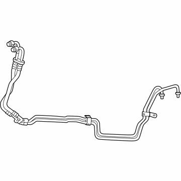 Jeep Transmission Oil Cooler Hose - 68448242AA