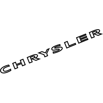 Mopar 4630161 Nameplate