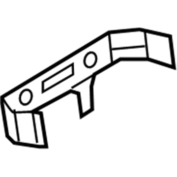 Ram 55365121AD Console Base Bracket