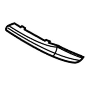 Mopar 5113736AB Outer Molding, Front Passenger Side