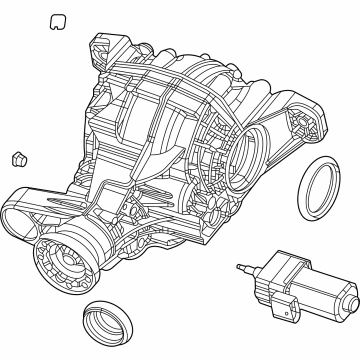 Jeep Grand Cherokee L Differential - 68340259AB