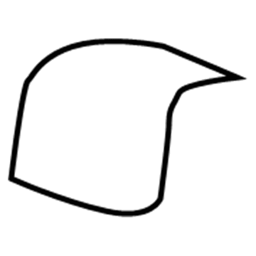 Mopar 5175917AA Seat Back Pad, Rear Driver Side