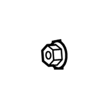 Jeep 6101696 Exhaust Pipe Nut