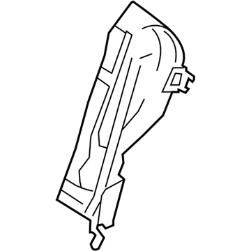 Mopar 5139500AA Seat Back Frame, Rear Passenger Side