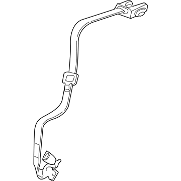 2005 Chrysler Sebring Seat Belt - XA921DVAB