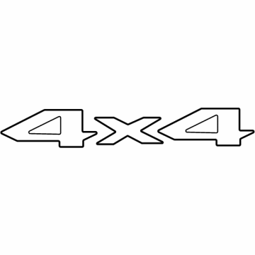 Jeep Grand Cherokee Emblem - 68377418AA