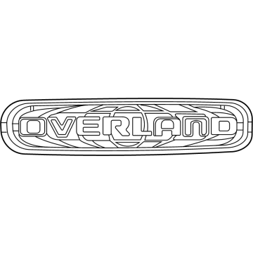 Jeep 68377435AB Nameplate