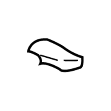 Mopar 55136851AB End Cap, Rear Driver Side