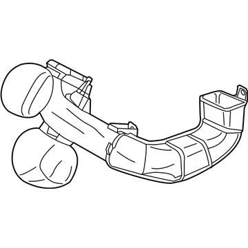 Mopar 4627123AD Air Duct, Front