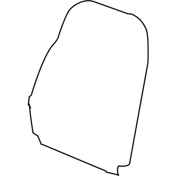 Mopar 5175825AA Seat Back Frame, Front Driver Side