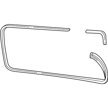 Dodge Ram Wagon Weather Strip - 4498170