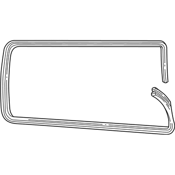 2002 Dodge Ram Wagon Door Seal - 4354954
