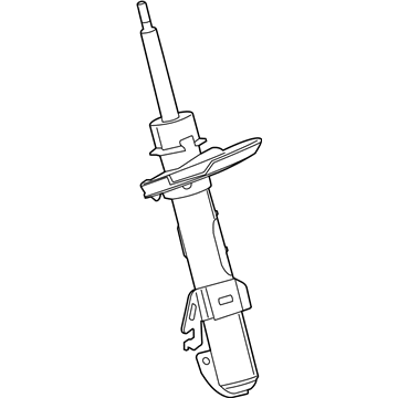 Mopar 68373948AD Strut, Front Passenger Side