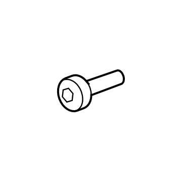 Jeep 6105124AA Outer Belt Lower Bolt