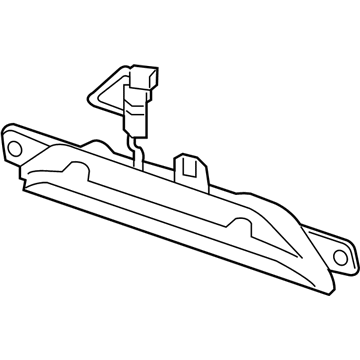 Mopar 68228795AB High Mount Lamp, Rear Center
